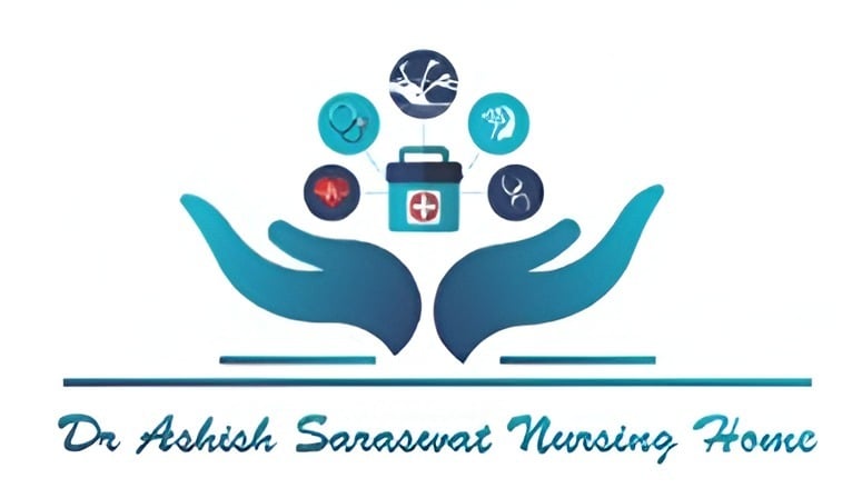 Dr. Ashish Saraswat Nursing Home Logo